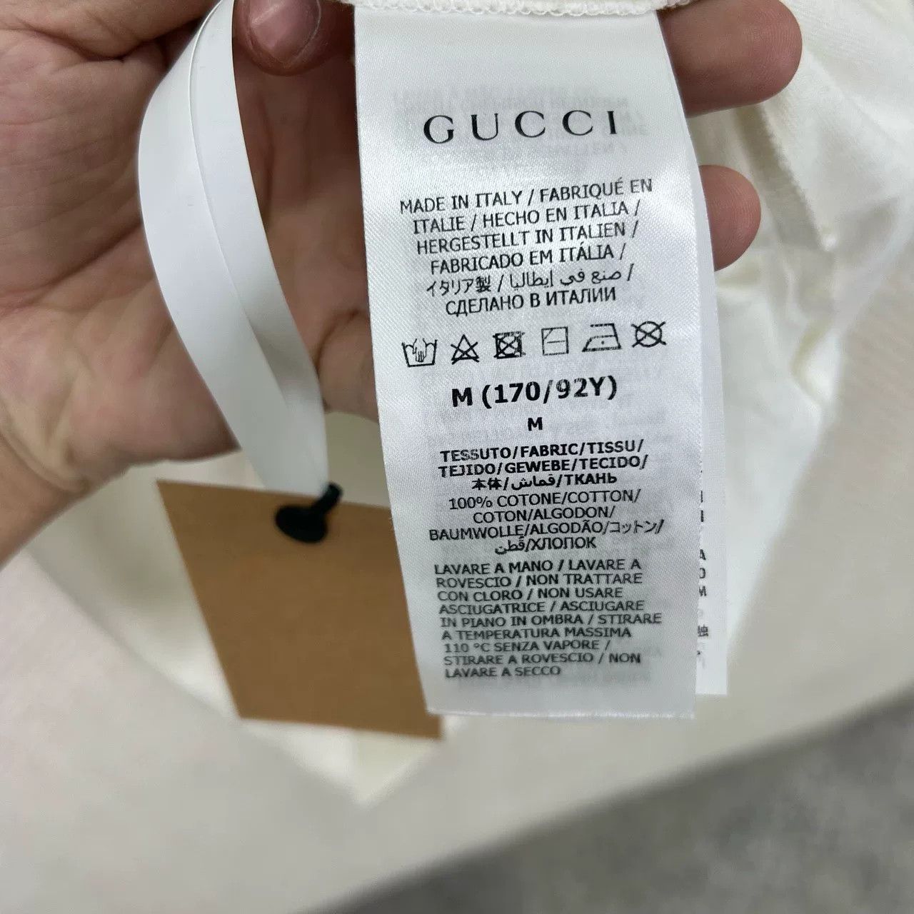 Gucci Gucci Tiger Print Graphic T-Shirt Size M Size US M / EU 48-50 / 2 - 5 Thumbnail