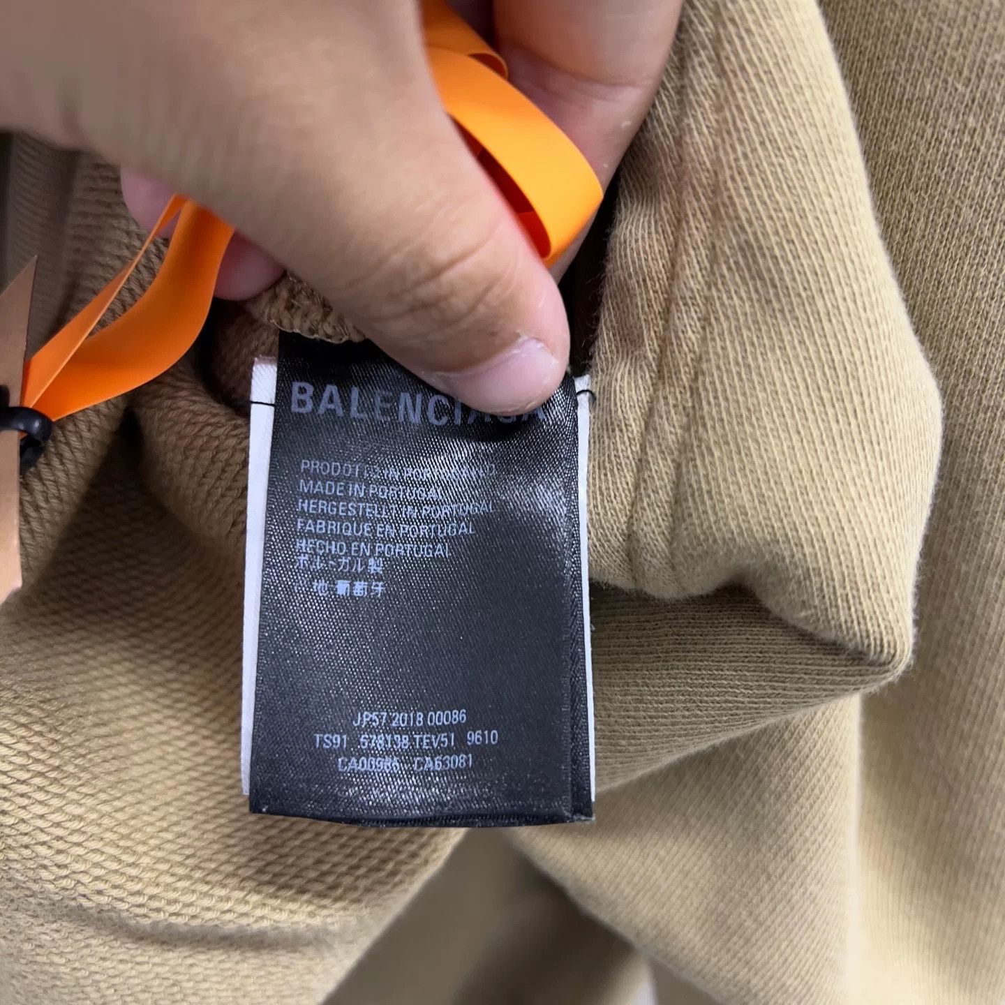 Balenciaga Balenciaga Wheat Ear Logo Hoodie Size XS Size US XS / EU 42 / 0 - 7 Thumbnail