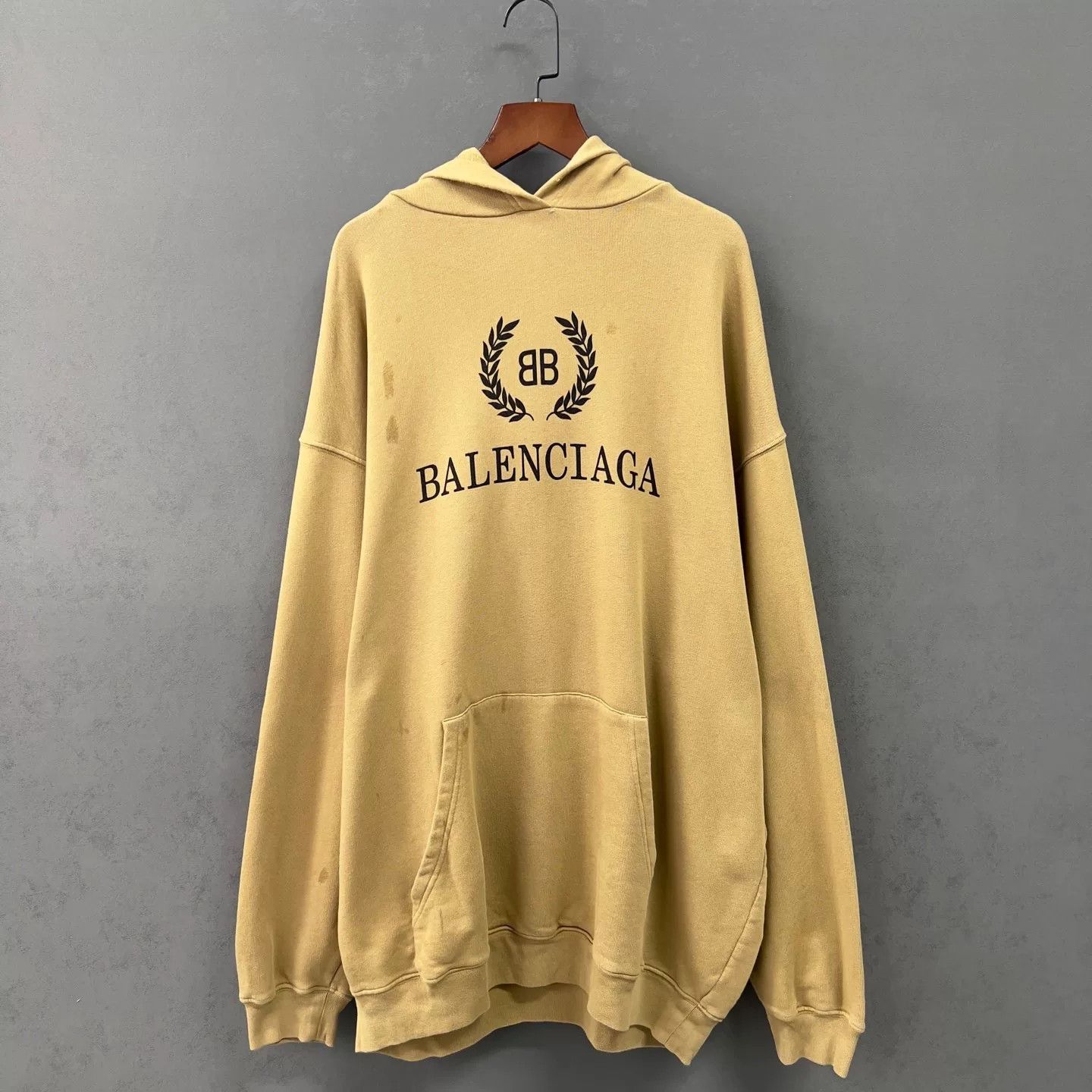 Balenciaga Balenciaga Wheat Ear Logo Hoodie Size XS Size US XS / EU 42 / 0 - 2 Thumbnail