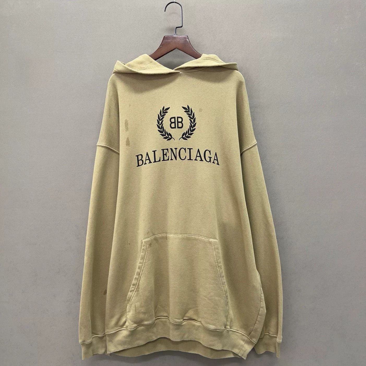 Balenciaga Balenciaga Wheat Ear Logo Hoodie Size XS Size US XS / EU 42 / 0 - 4 Thumbnail
