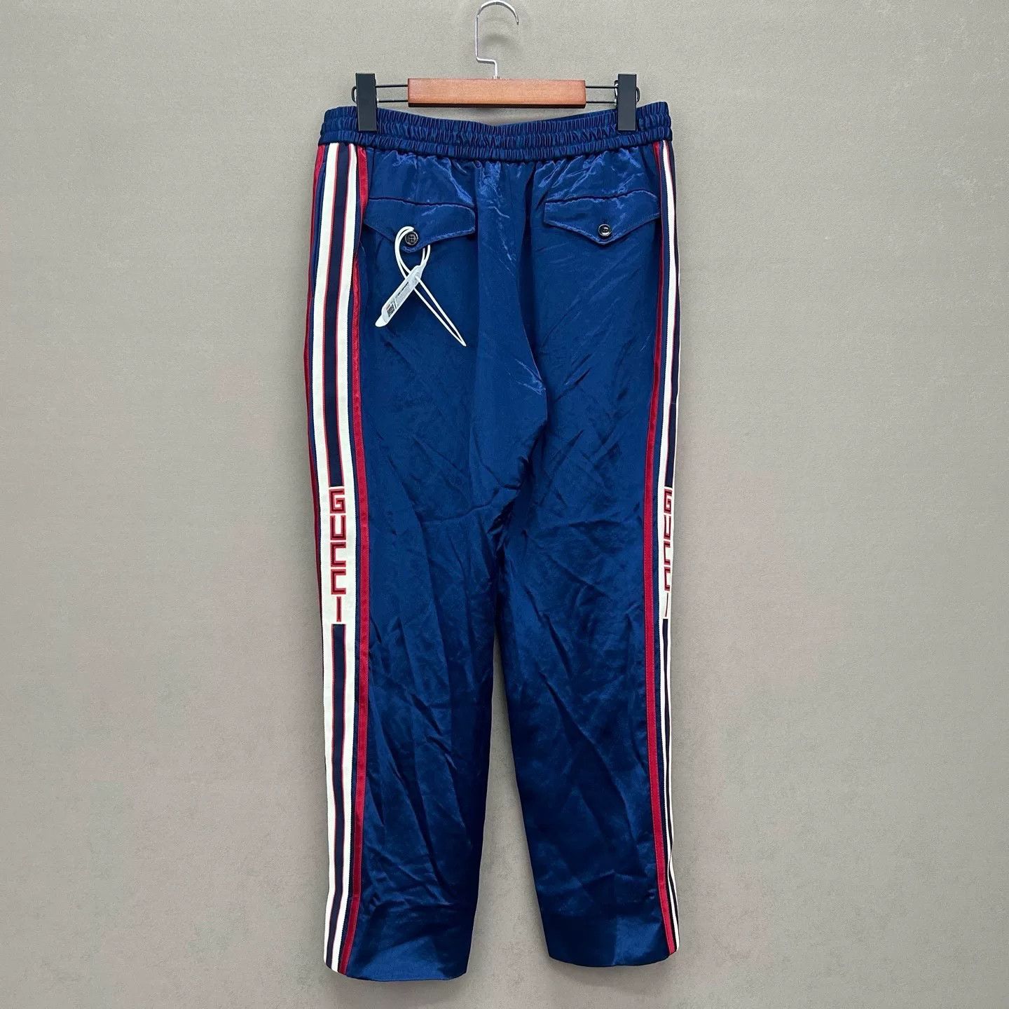 Gucci Gucci Striped Silk Track Pants Size 46 Size US 30 / EU 46 - 3 Thumbnail