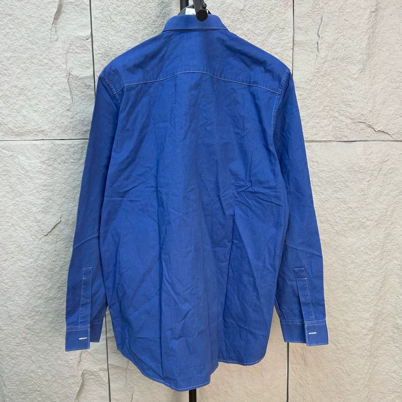 Givenchy Givenchy Blue Button-Up Shirt Size S Size US S / EU 44-46 / 1 - 3 Thumbnail