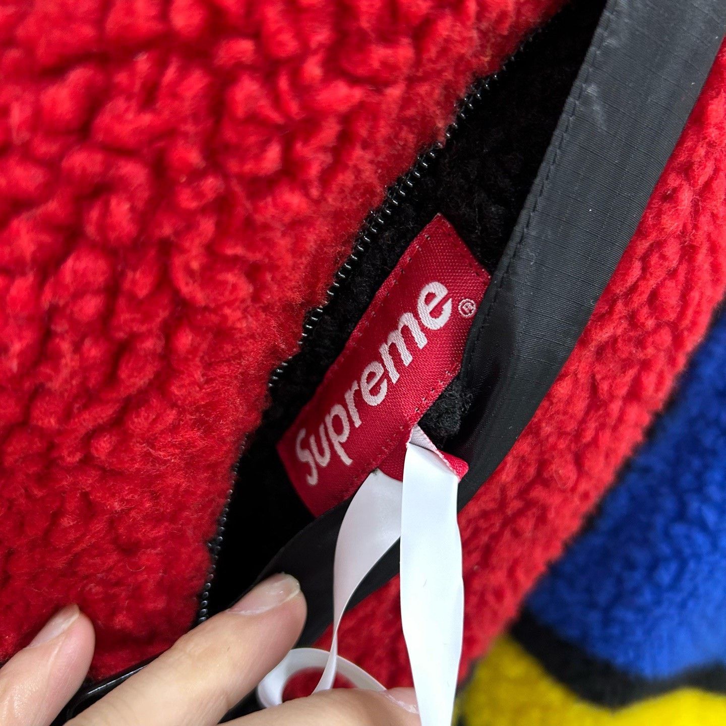 Supreme Supreme Colorblock Fleece Jacket Size M Size US M / EU 48-50 / 2 - 4 Thumbnail
