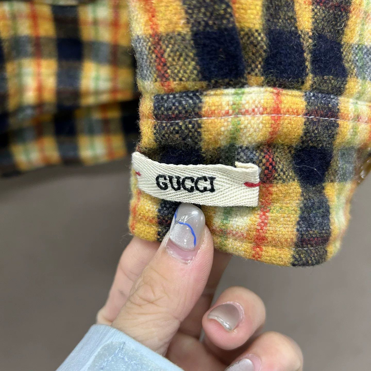 Gucci Gucci x Disney Plaid Wool Shirt Jacket Size 44 Size US S / EU 44-46 / 1 - 4 Thumbnail