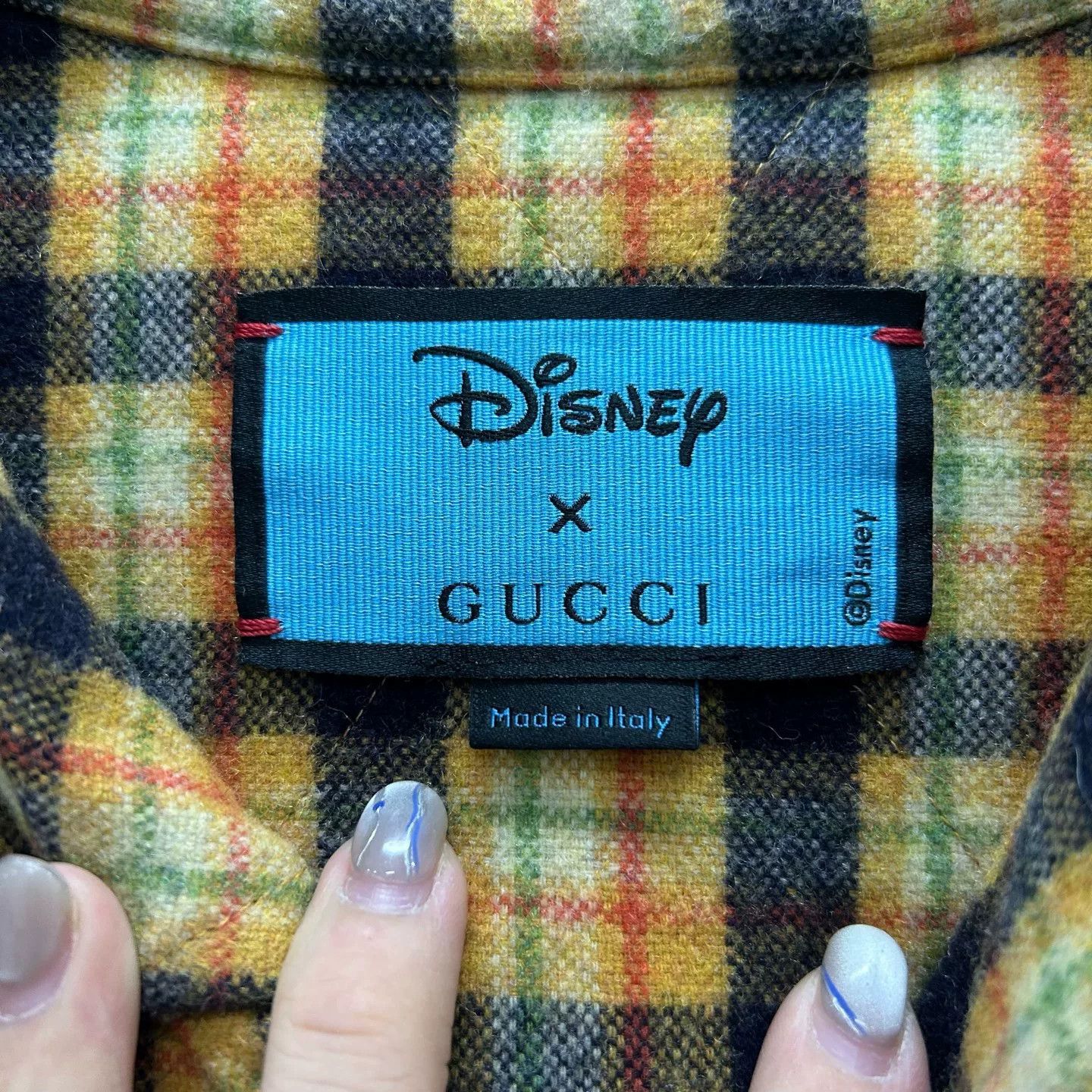 Gucci Gucci x Disney Plaid Wool Shirt Jacket Size 44 Size US S / EU 44-46 / 1 - 6 Thumbnail