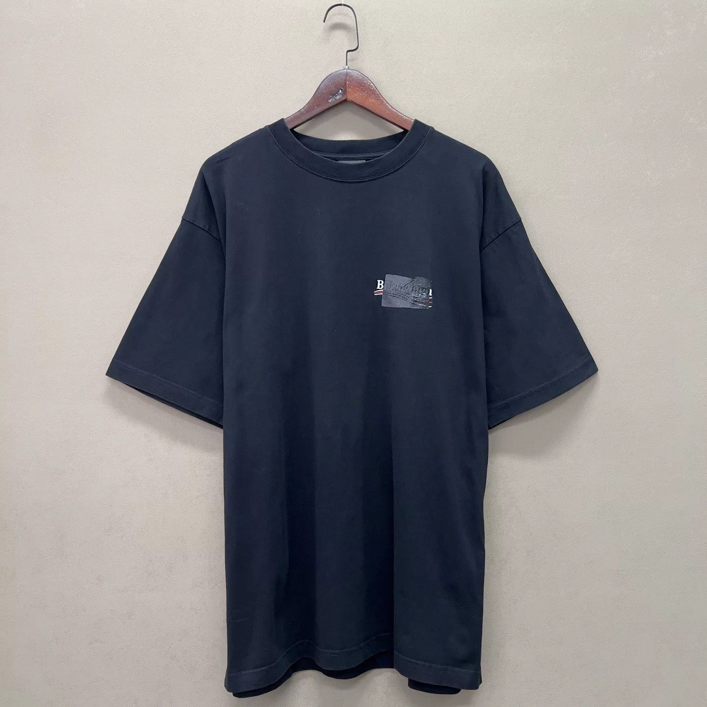 Balenciaga Balenciaga Tape Logo T-Shirt Size M Size US M / EU 48-50 / 2 - 4 Thumbnail