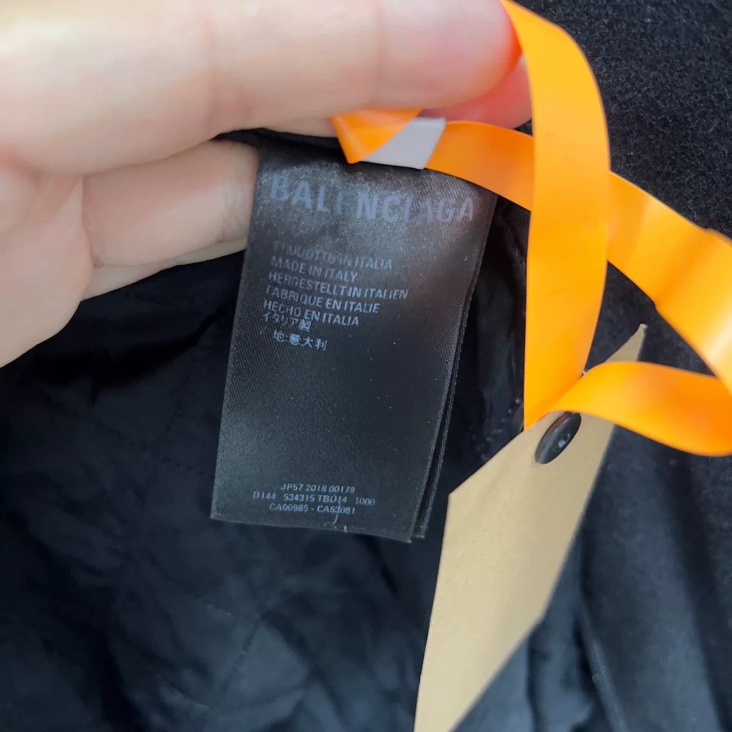 Balenciaga Balenciaga Embroidered Logo Zip Jacket Size S Size US S / EU 44-46 / 1 - 7 Thumbnail