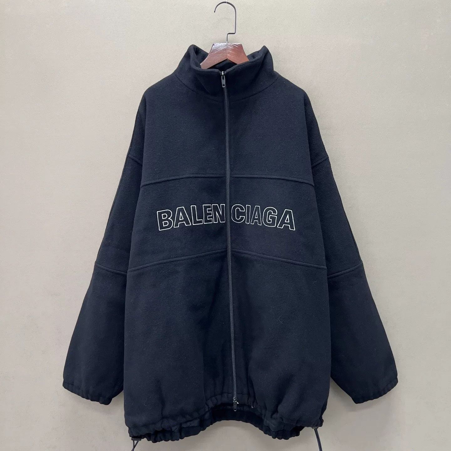Balenciaga Balenciaga Embroidered Logo Zip Jacket Size S Size US S / EU 44-46 / 1 - 4 Thumbnail