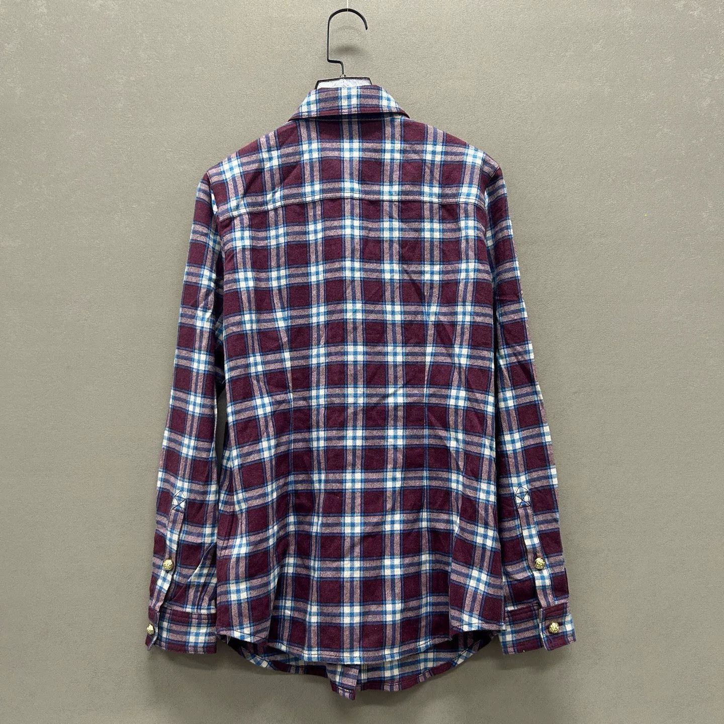 Burberry Burberry Plaid Flannel Button Up Shirt Size 2 Size XS / US 0-2 / IT 36-38 - 3 Thumbnail