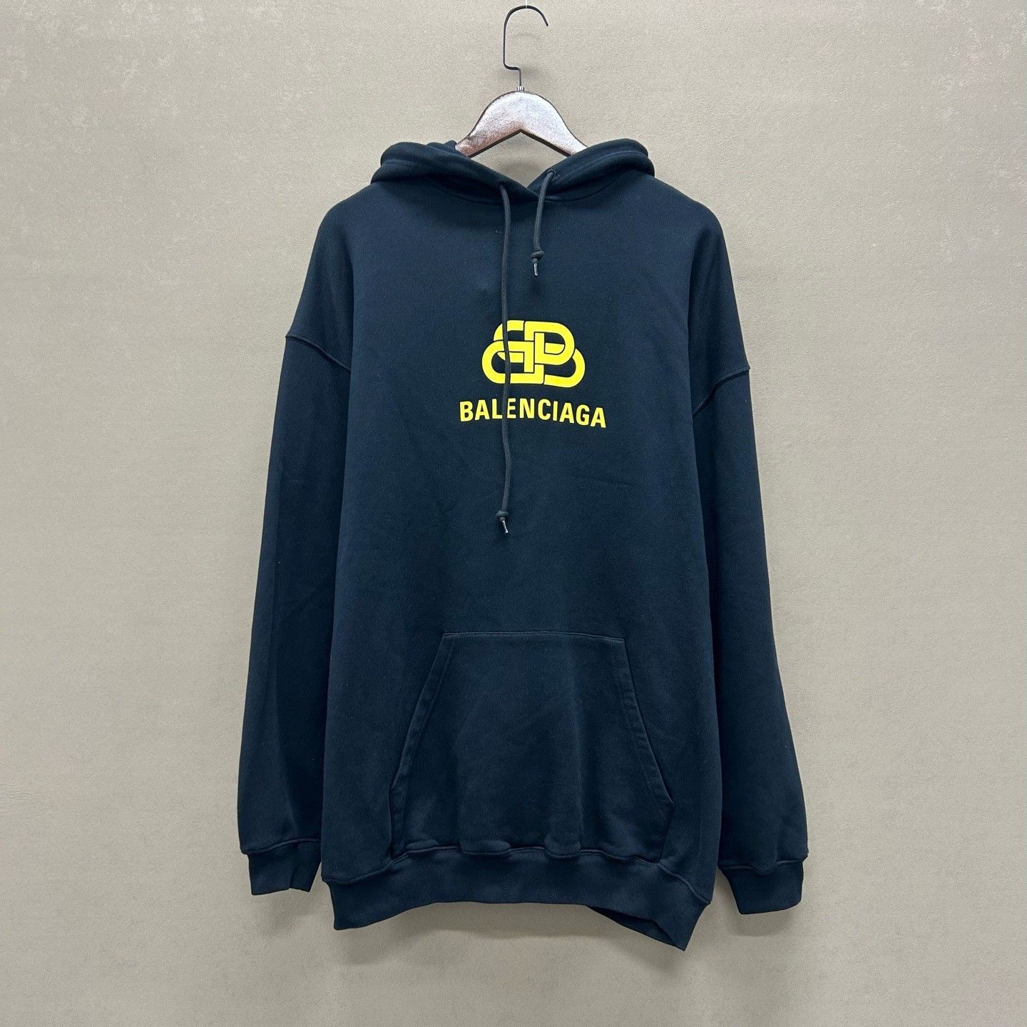 Balenciaga Balenciaga Yellow Logo Hoodie Size S Size US S / EU 44-46 / 1 - 2 Thumbnail