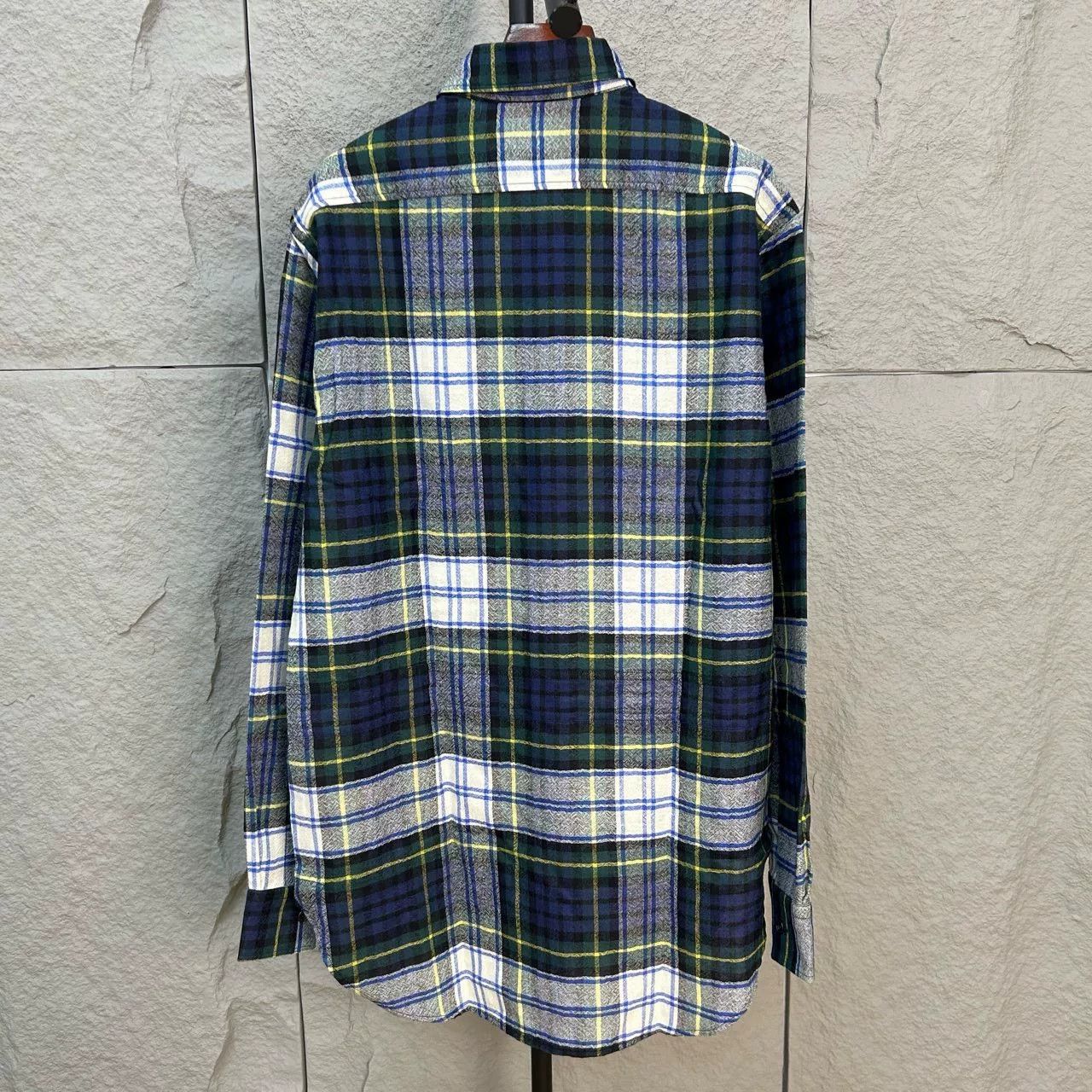 Burberry Burberry Plaid Wool Shirt Size M Size US M / EU 48-50 / 2 - 3 Thumbnail