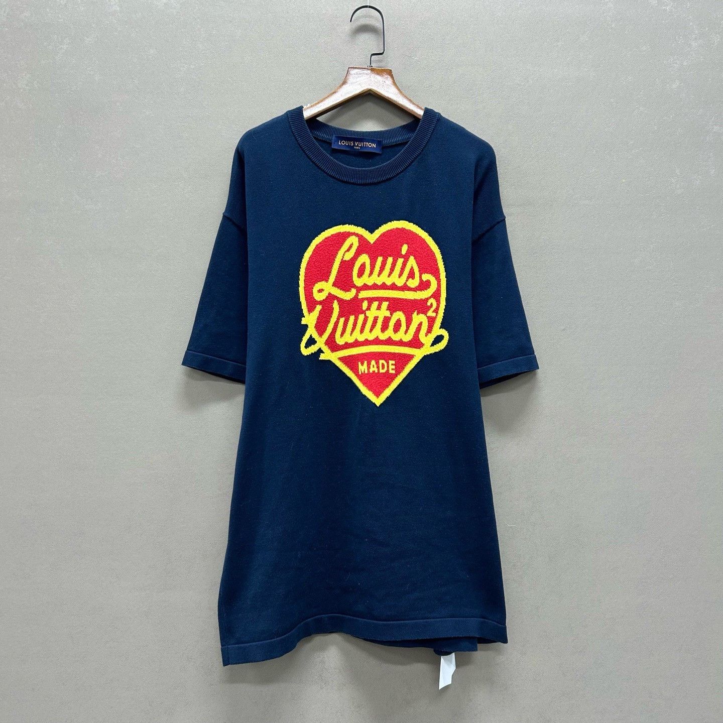 Louis Vuitton Louis Vuitton x Nigo Heart Knit Top XL Size US XL / EU 56 / 4 - 2 Thumbnail