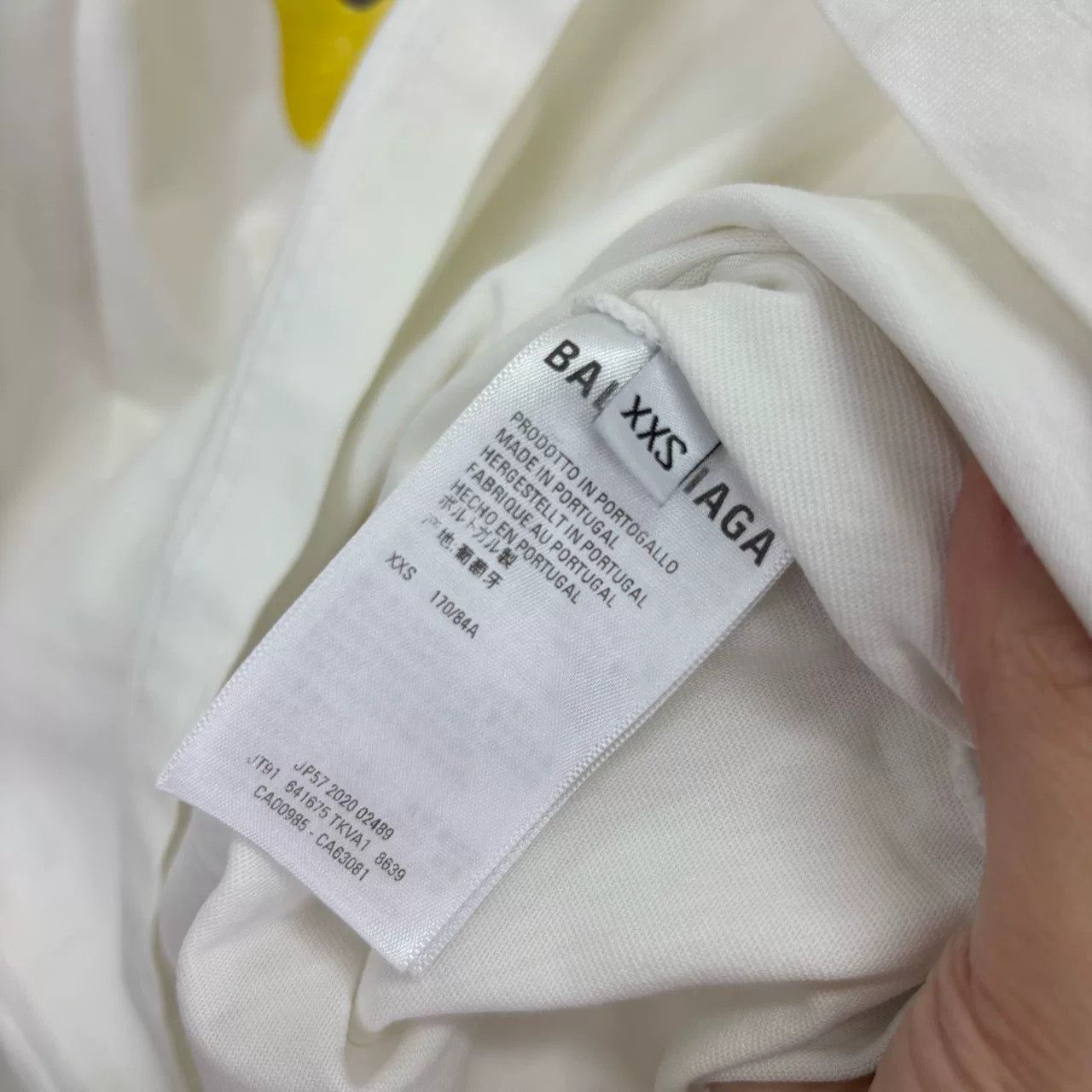 Balenciaga Balenciaga Melting Smiley T-Shirt XXS Size US XXS / EU 40 - 5 Thumbnail