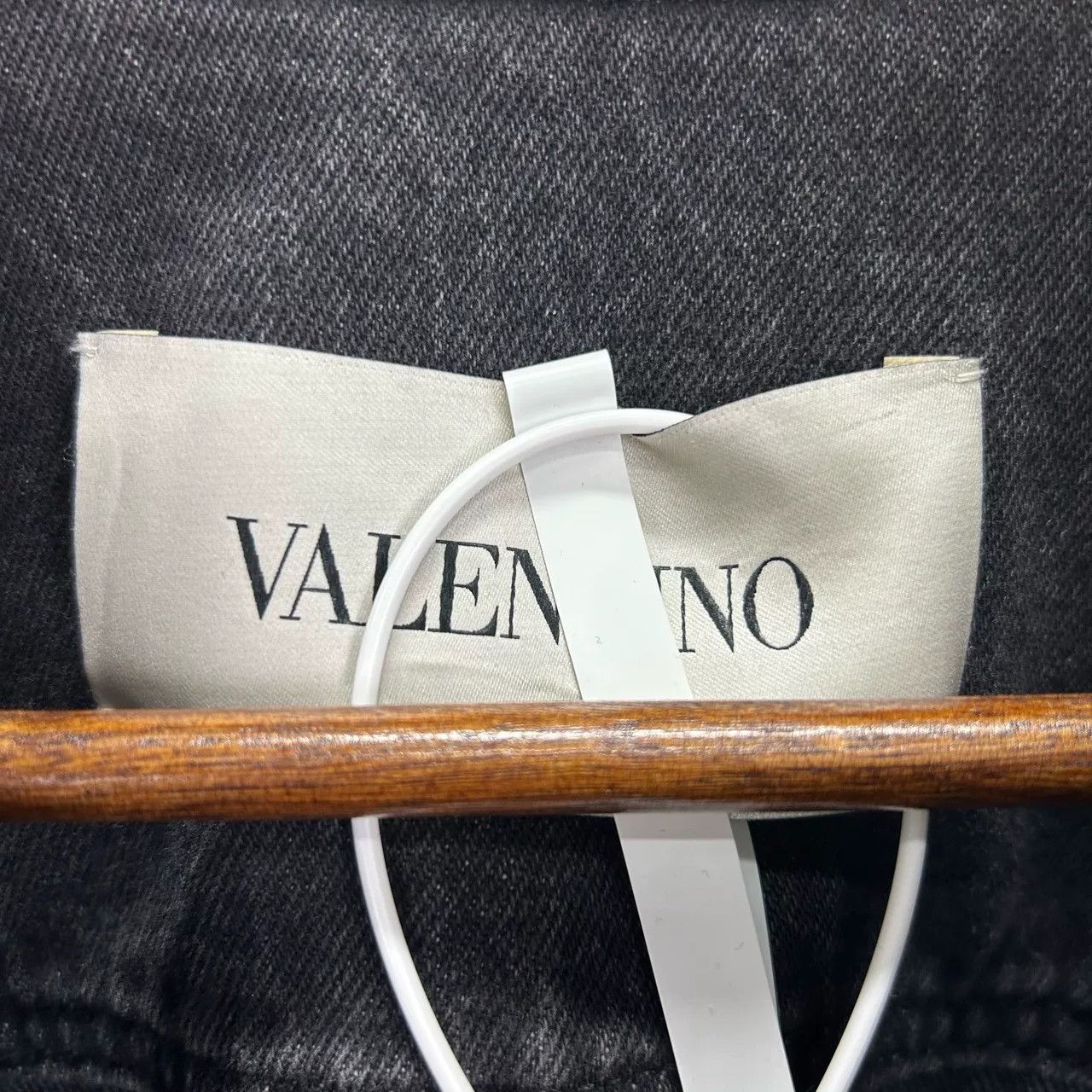 Valentino Valentino V Logo Denim Jacket Size XS Size US XS / EU 42 / 0 - 4 Thumbnail