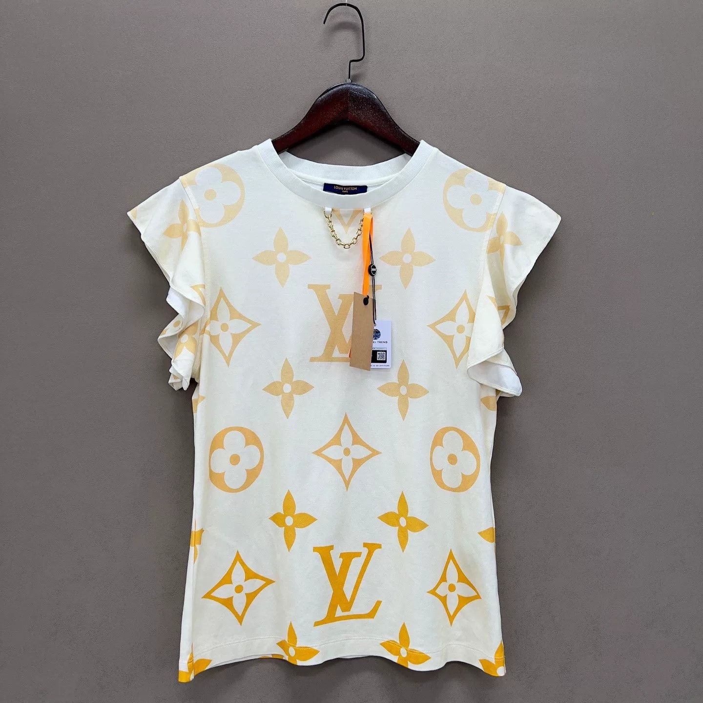 Louis Vuitton Louis Vuitton Monogram Chain T-Shirt Size L Size L / US 10 / IT 46 - 2 Thumbnail