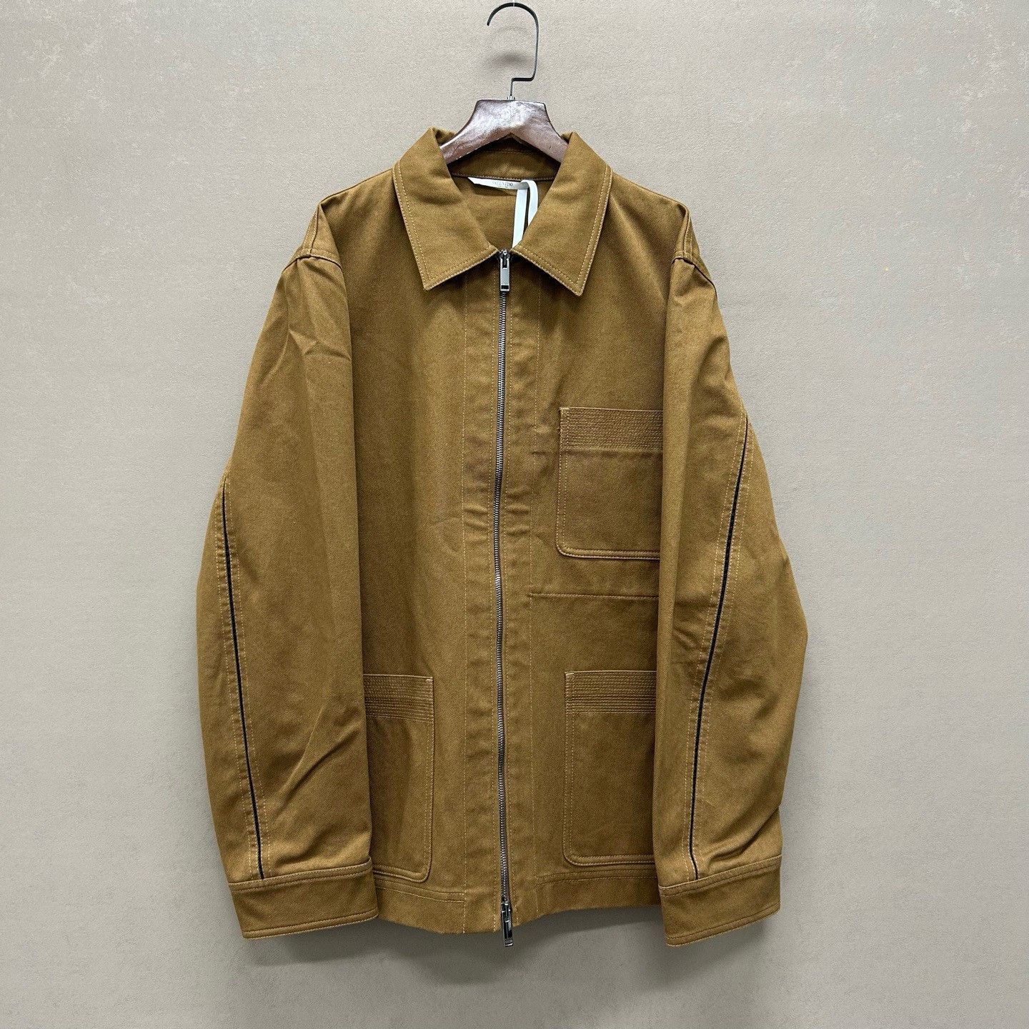 Valentino Valentino Canvas Workwear Jacket Size M Size US M / EU 48-50 / 2 - 2 Thumbnail