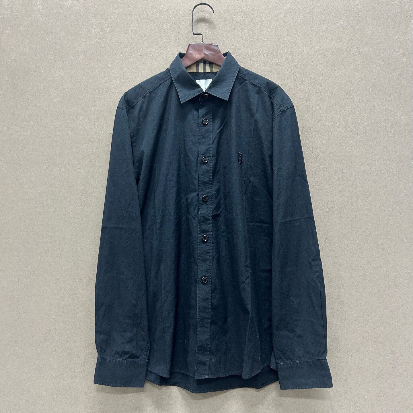 Burberry Burberry Black Cotton Shirt Size S Size US S / EU 44-46 / 1 - 2 Thumbnail