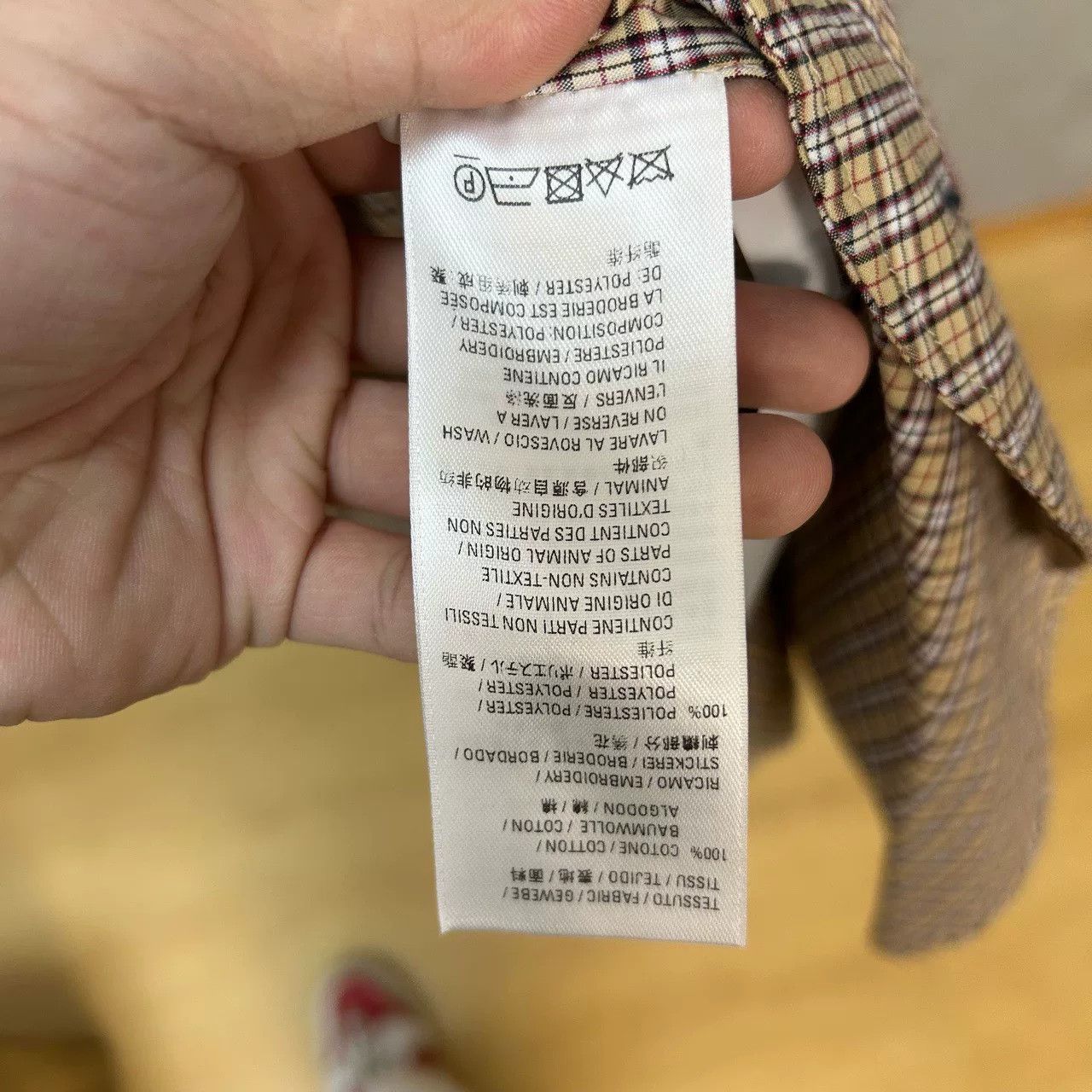 Balenciaga Balenciaga Checkered Button Up Shirt Size XS Size US XS / EU 42 / 0 - 5 Thumbnail