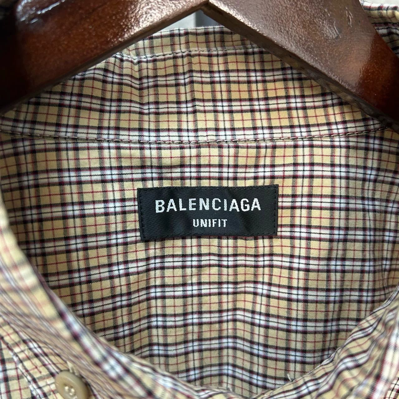 Balenciaga Balenciaga Checkered Button Up Shirt Size XS Size US XS / EU 42 / 0 - 4 Thumbnail