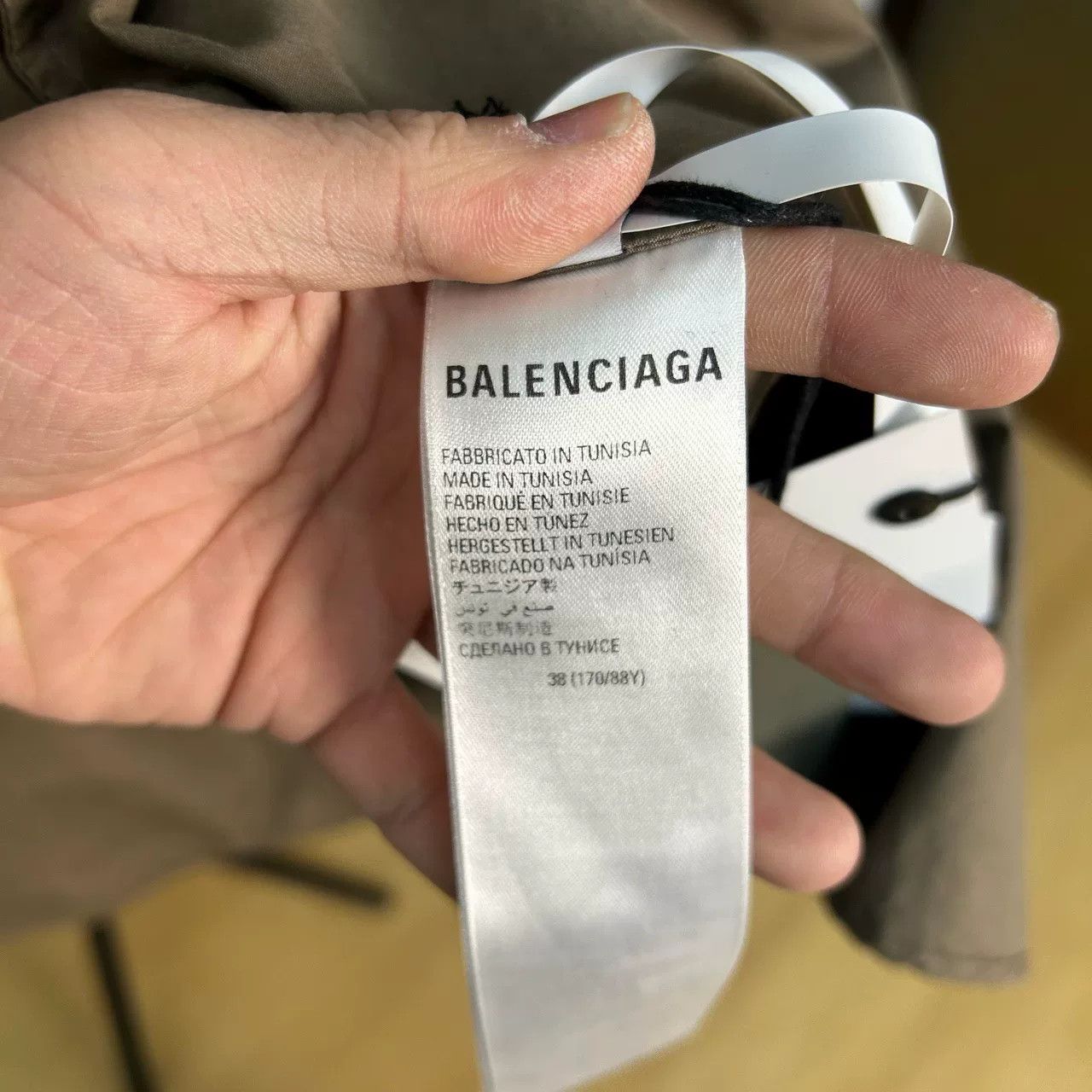 Balenciaga Balenciaga Logo Embroidery Button Up Shirt Size S Size US S / EU 44-46 / 1 - 5 Thumbnail