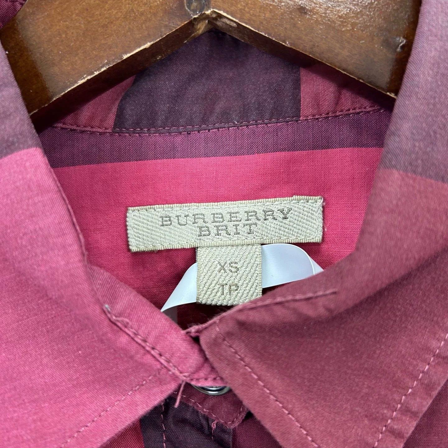 Burberry Burberry Brit Check Button Up Shirt XS Size XS / US 0-2 / IT 36-38 - 4 Thumbnail