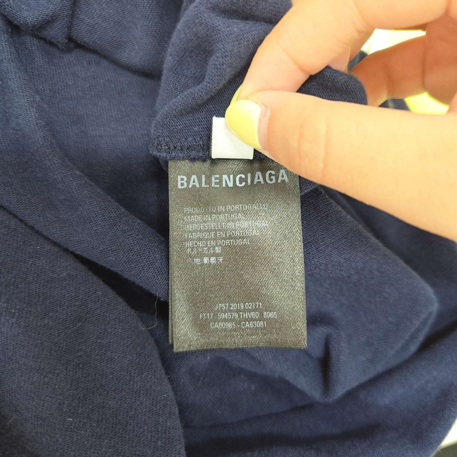 Balenciaga Balenciaga Bonjour Eiffel Tower T-Shirt Size S Size US S / EU 44-46 / 1 - 6 Thumbnail