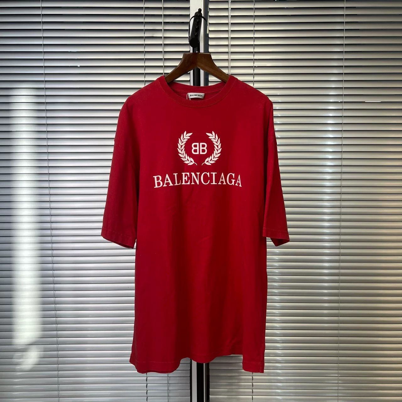 Balenciaga Balenciaga Wheat Logo T-Shirt Size XS Size US XS / EU 42 / 0 - 2 Thumbnail