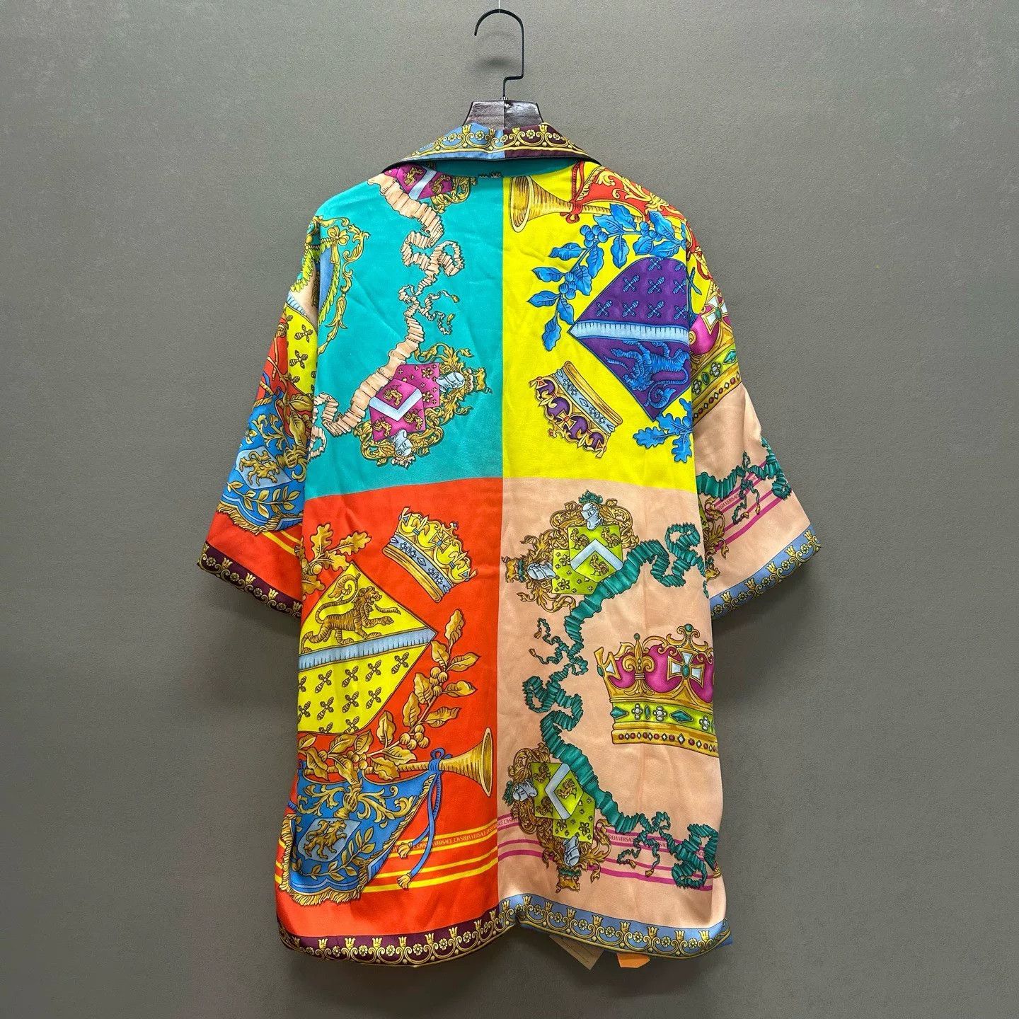 Versace Versace Baroque Print Button Up Shirt Size M Size US M / EU 48-50 / 2 - 3 Thumbnail