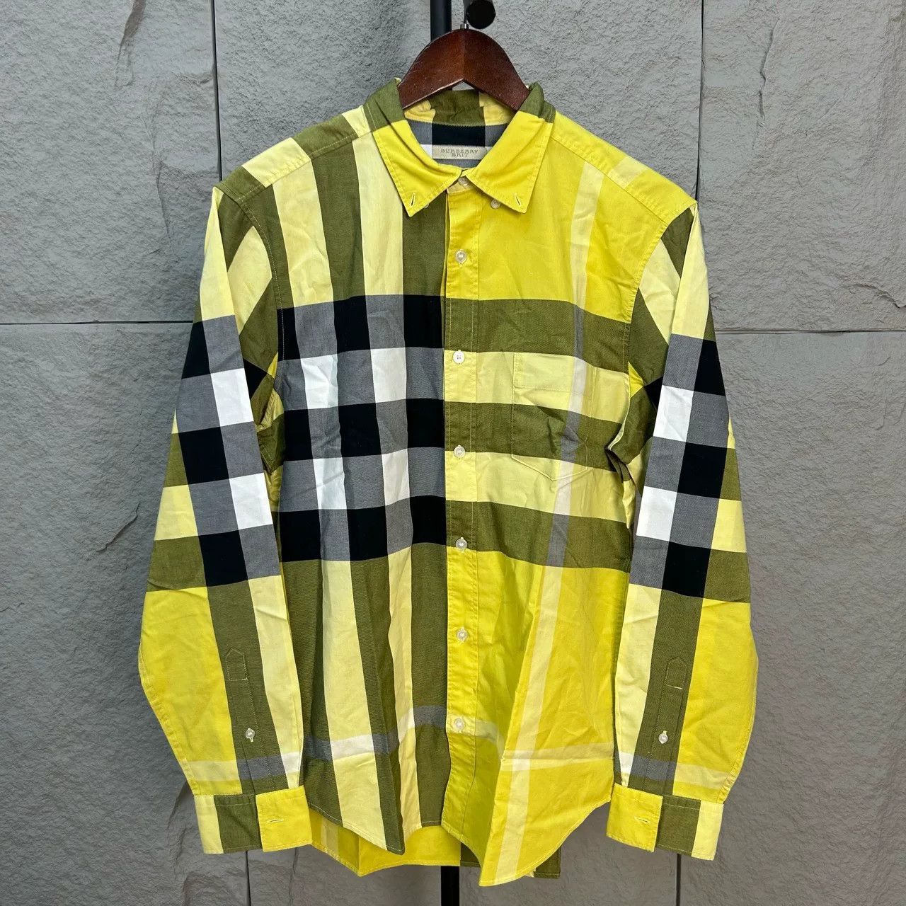 Burberry Burberry Brit Plaid Long Sleeve Shirt Size M Size US M / EU 48-50 / 2 - 2 Thumbnail