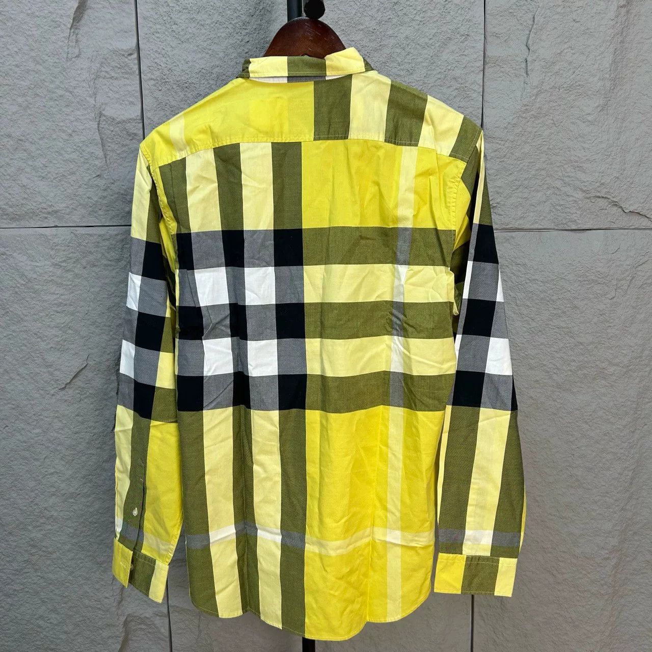 Burberry Burberry Brit Plaid Long Sleeve Shirt Size M Size US M / EU 48-50 / 2 - 3 Thumbnail