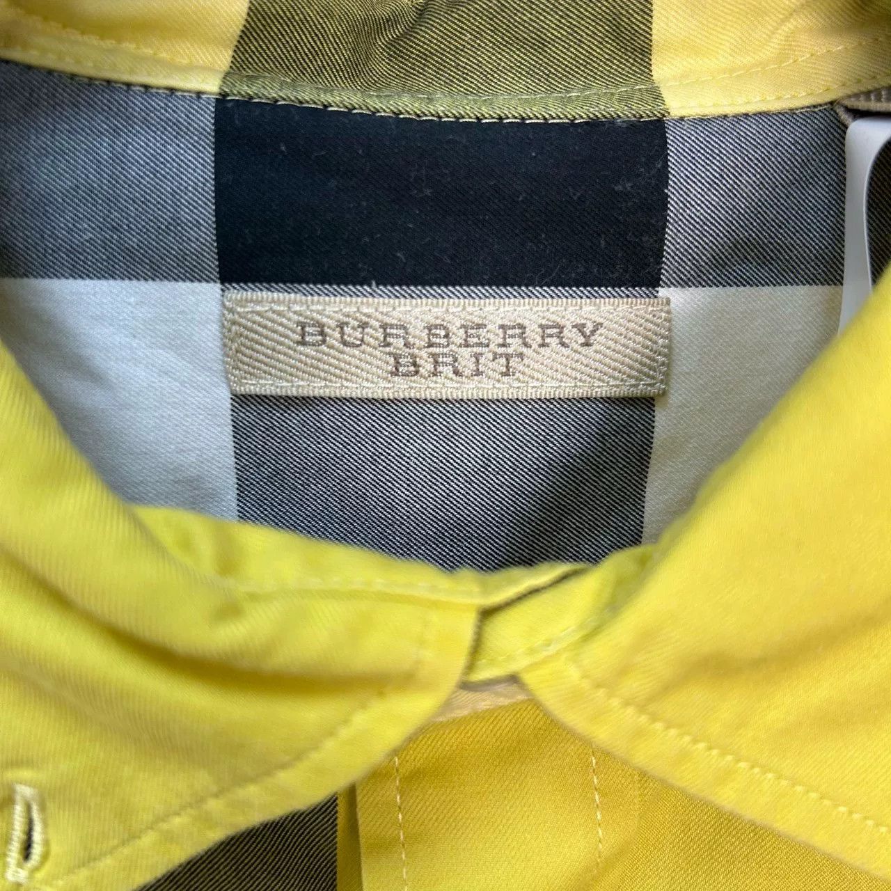 Burberry Burberry Brit Plaid Long Sleeve Shirt Size M Size US M / EU 48-50 / 2 - 4 Thumbnail