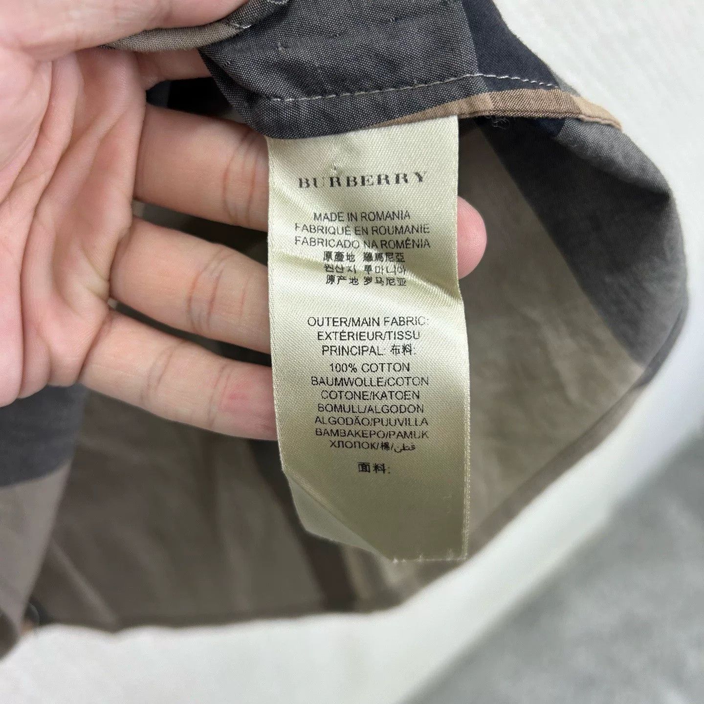 Burberry Burberry Brit Check Button Up Shirt XS Size US XS / EU 42 / 0 - 5 Thumbnail