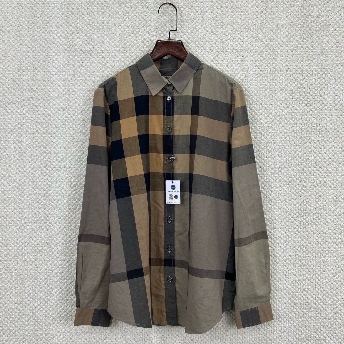 Burberry Burberry Brit Check Button Up Shirt XS Size US XS / EU 42 / 0 - 2 Thumbnail