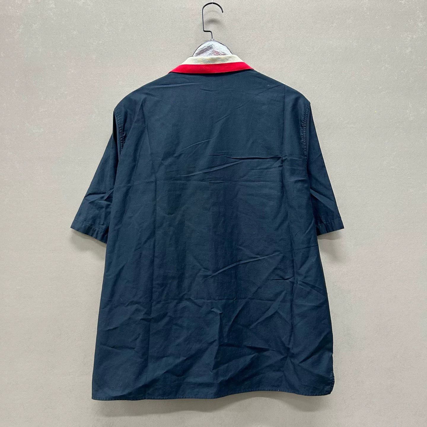Burberry Burberry Logo Collar Short Sleeve Shirt Size M Size US M / EU 48-50 / 2 - 3 Thumbnail