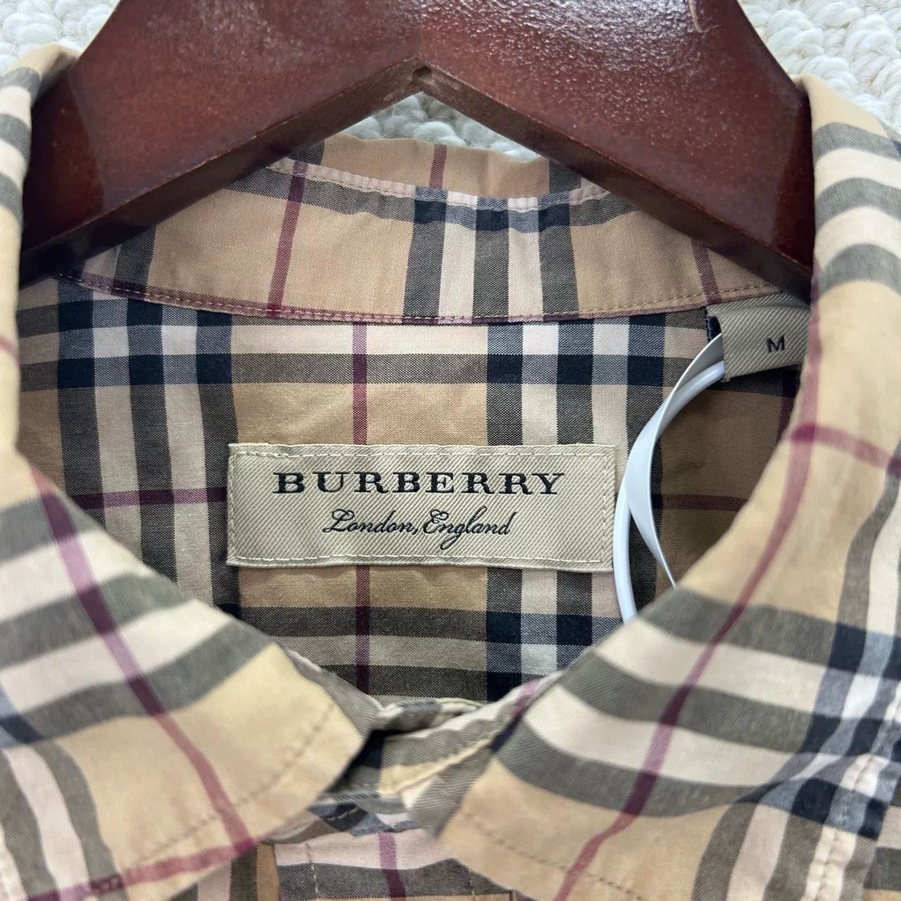 Burberry Burberry Classic Check Short Sleeve Shirt Size M Size US M / EU 48-50 / 2 - 4 Thumbnail