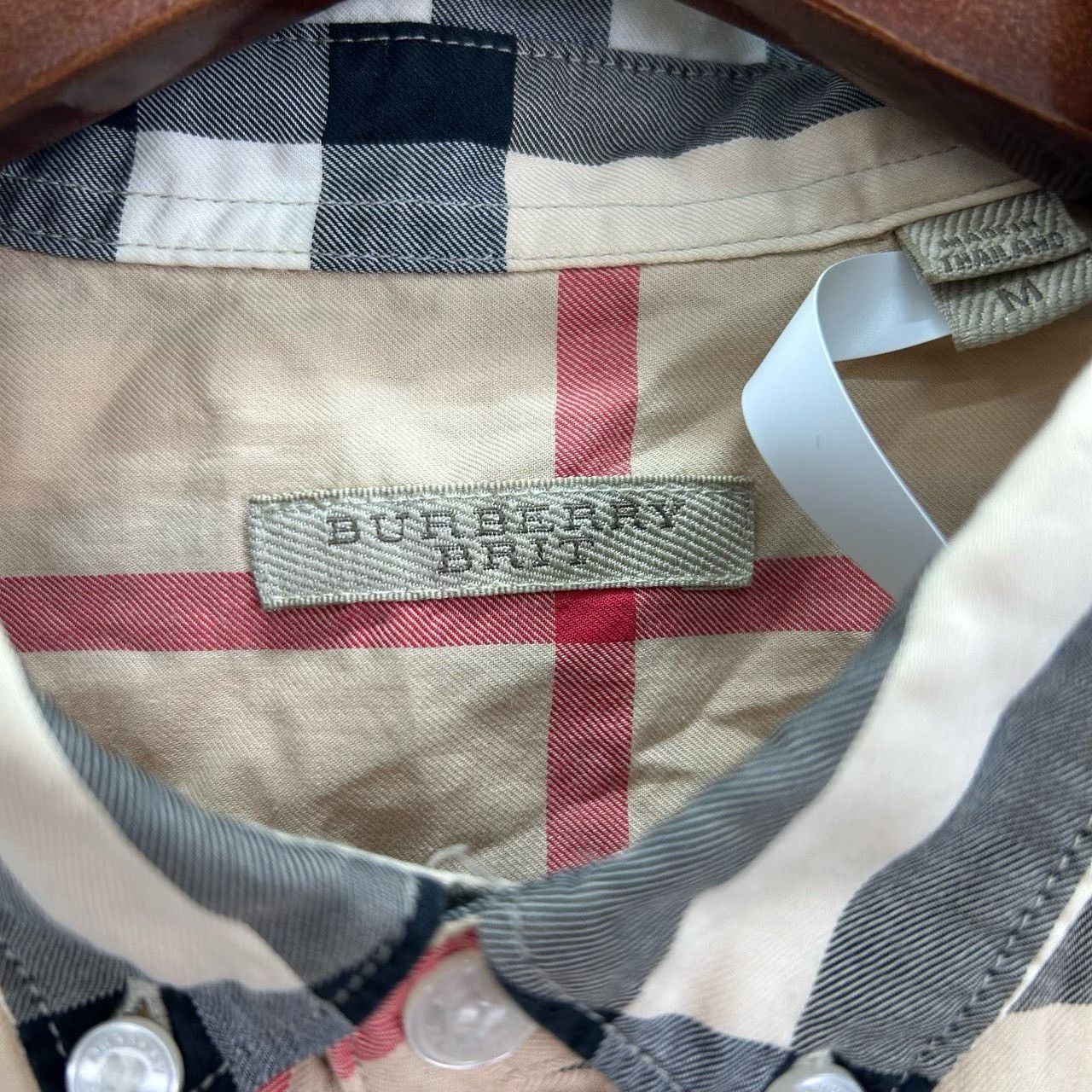 Burberry Burberry Brit Check Button Up Shirt Size M Size US M / EU 48-50 / 2 - 4 Thumbnail