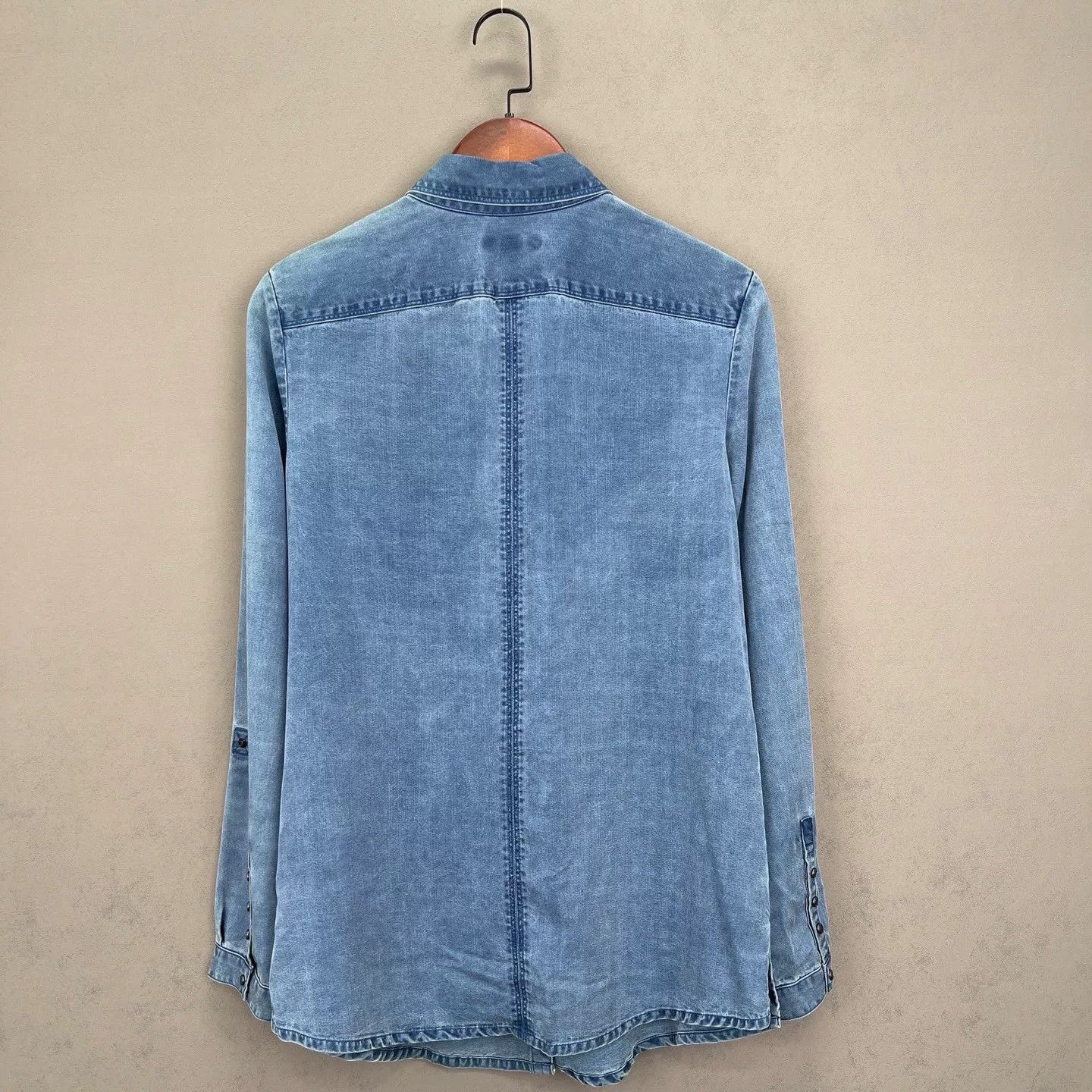 Burberry Burberry Denim Button Up Shirt Size S Size S / US 4 / IT 40 - 3 Thumbnail