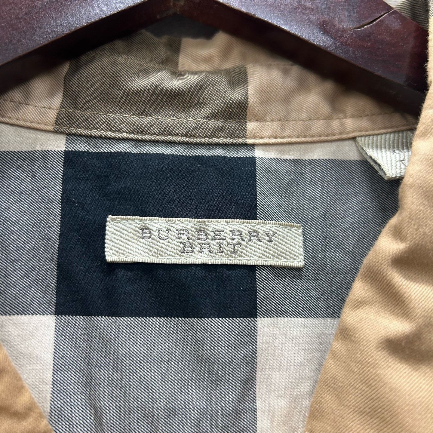 Burberry Burberry Brit Check Short Sleeve Shirt Size XL Size US XL / EU 56 / 4 - 4 Thumbnail