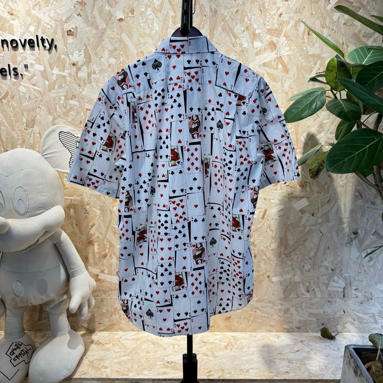 Balenciaga Balenciaga Playing Card Print Button Up Shirt Size S Size US S / EU 44-46 / 1 - 3 Thumbnail
