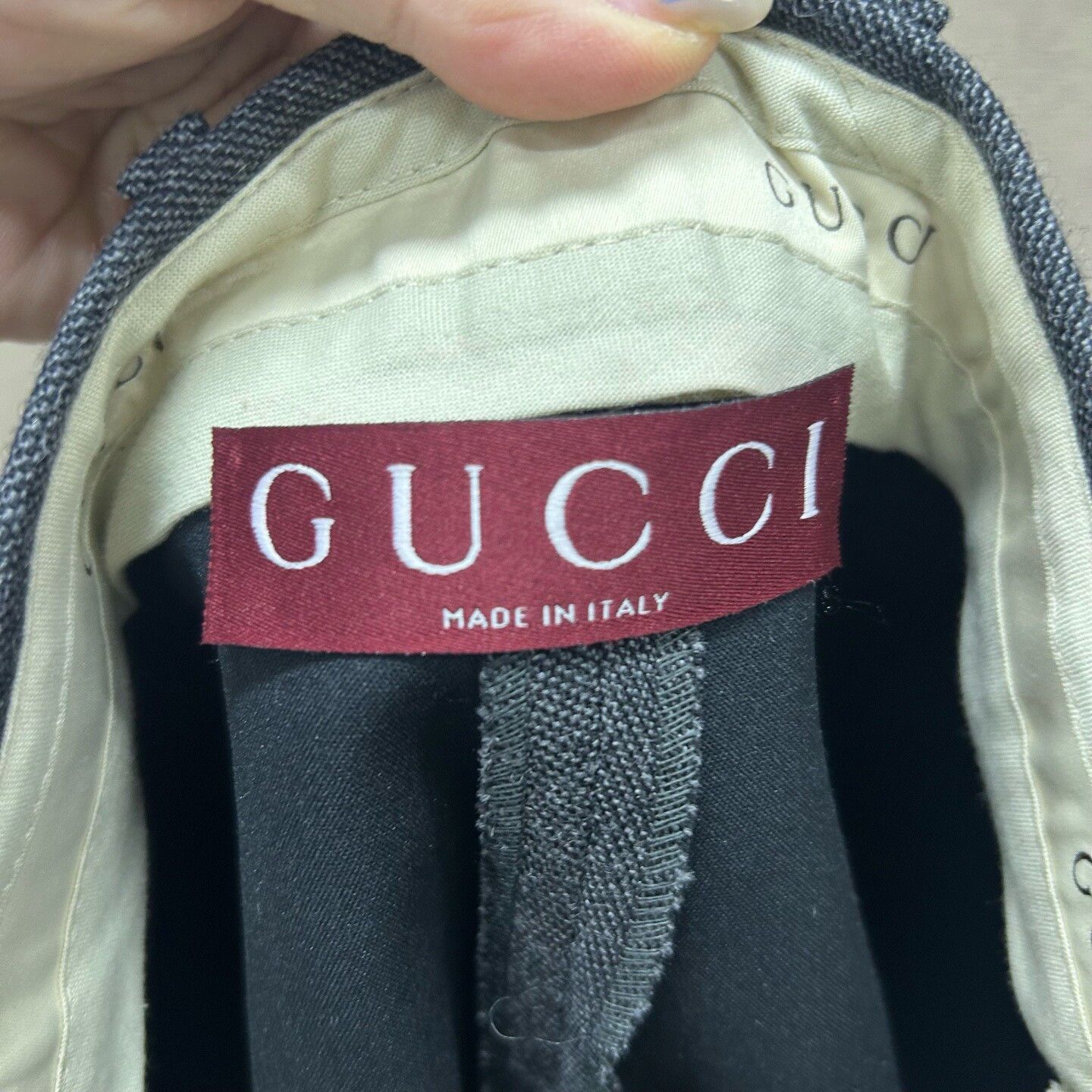 Gucci Gucci Grey Wool Shorts Size 34 Size 24" / US 00 / IT 34 - 4 Thumbnail