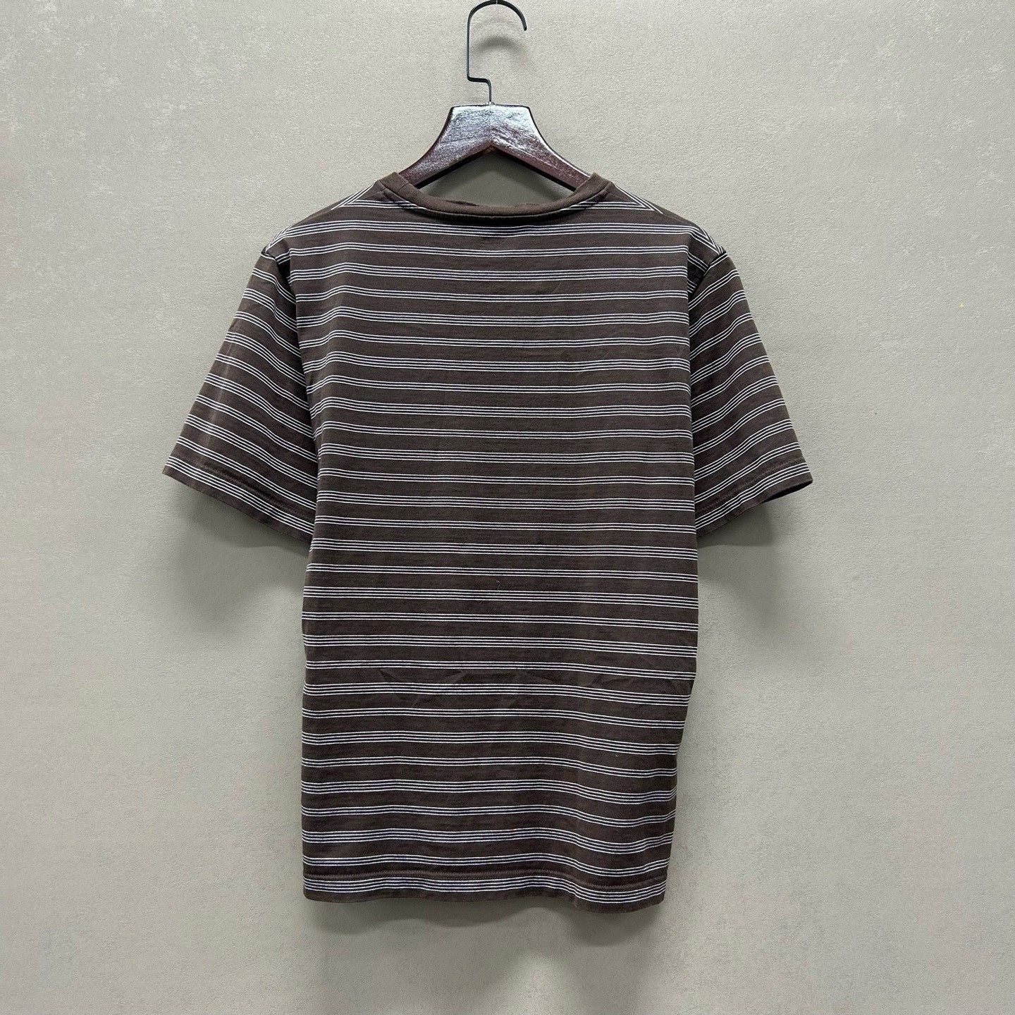 Miu Miu Miu Miu Brown Striped Pocket T-Shirt Size M Size M / US 6-8 / IT 42-44 - 3 Thumbnail