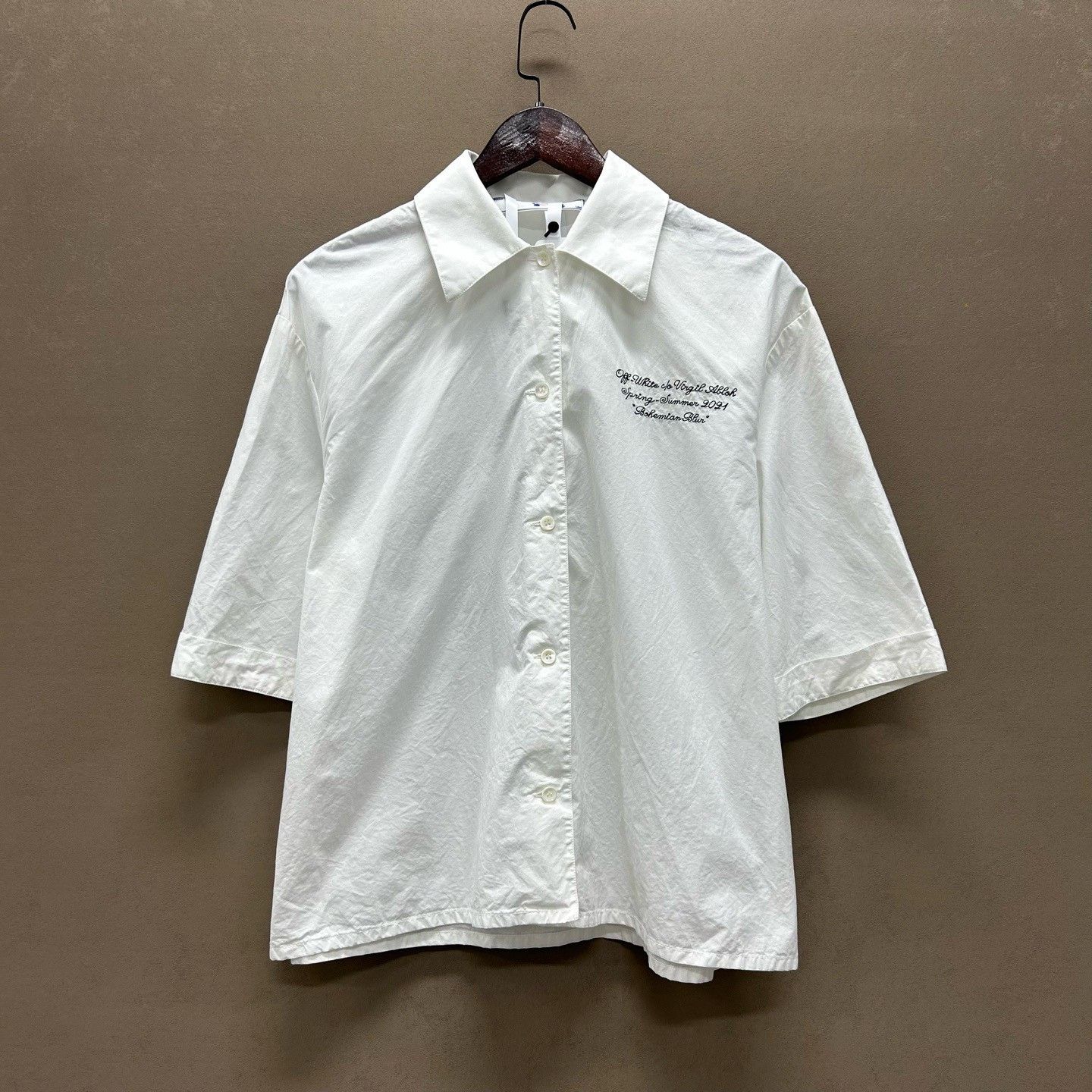 Off-White Off-White Bohemian Blur Short Sleeve Shirt Size S Size US S / EU 44-46 / 1 - 2 Thumbnail