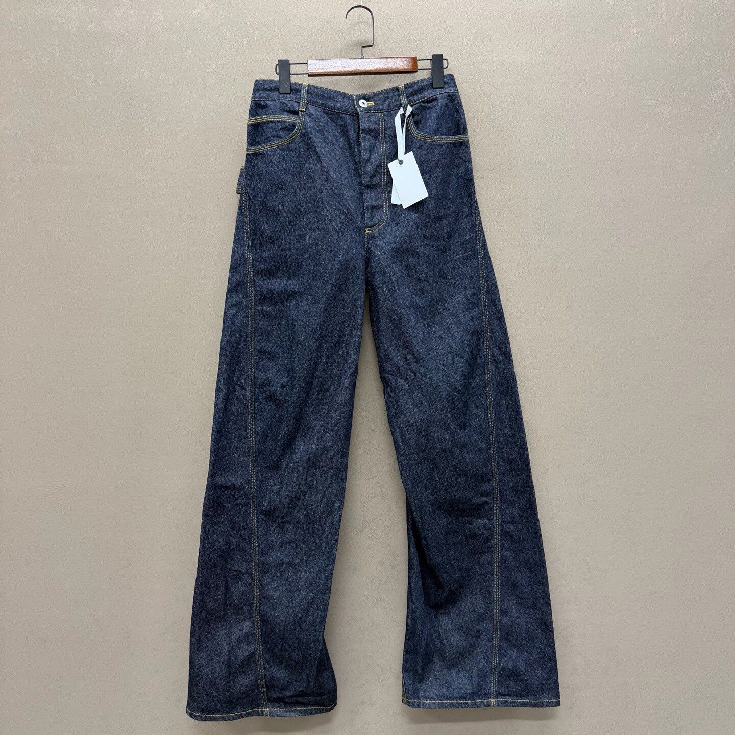 Bottega Veneta Bottega Veneta Curved Seam Denim Jeans Size 30 Size US 30 / EU 46 - 2 Thumbnail