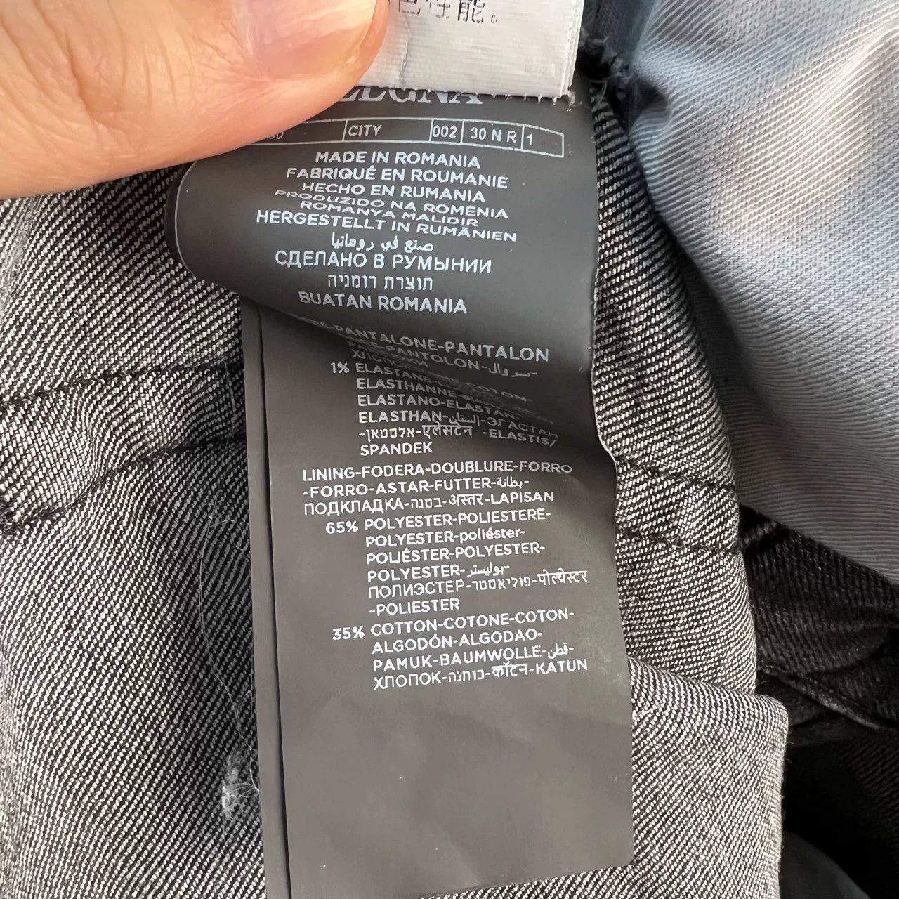 Z Zegna Zegna Black Washed Denim Jeans Size 30 Size US 30 / EU 46 - 5 Thumbnail