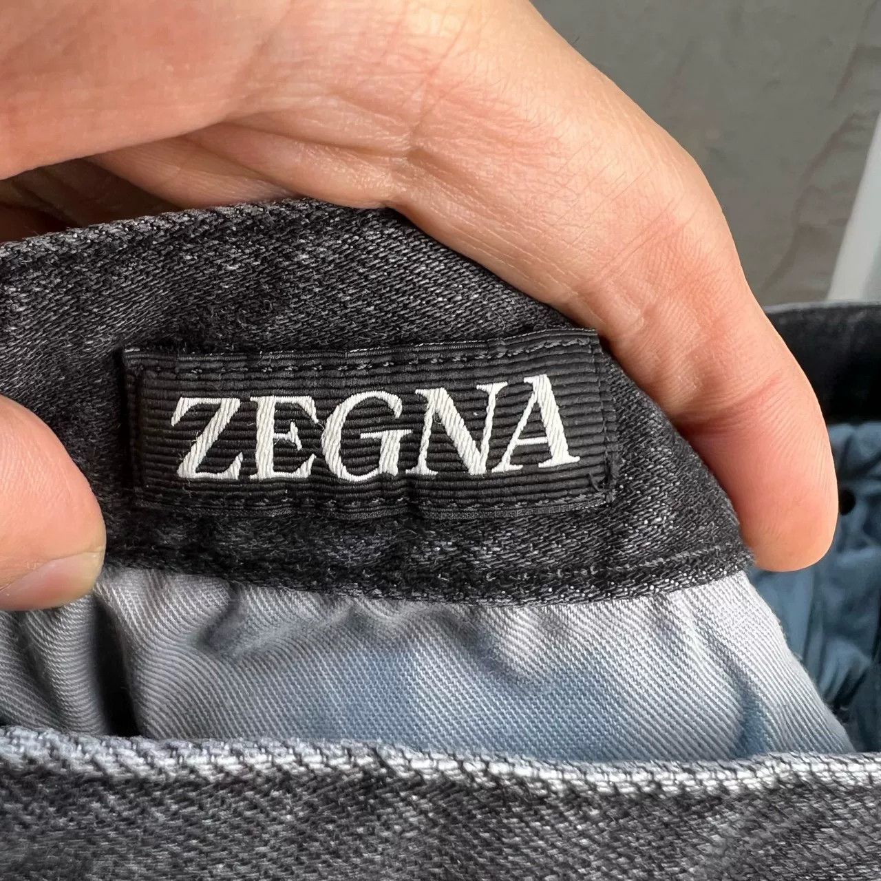 Z Zegna Zegna Black Washed Denim Jeans Size 30 Size US 30 / EU 46 - 4 Thumbnail