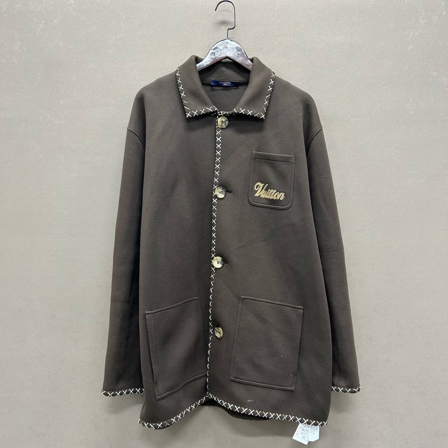 Louis Vuitton Louis Vuitton Embroidered Logo Jacket Size 5L Size US XXL / EU 58 / 5 - 2 Thumbnail