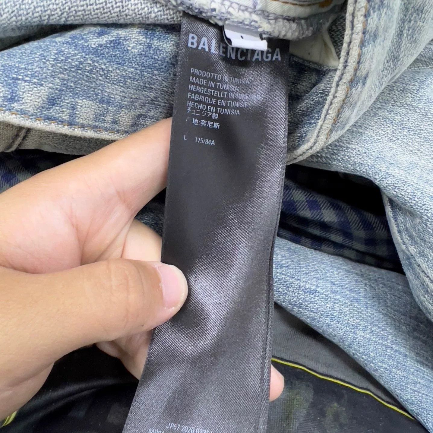 Balenciaga Balenciaga Layered Denim Jeans L Size US 34 / EU 50 - 6 Thumbnail