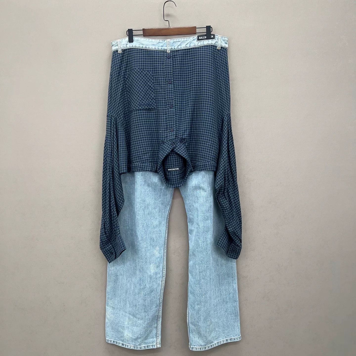 Balenciaga Balenciaga Layered Denim Jeans L Size US 34 / EU 50 - 3 Thumbnail
