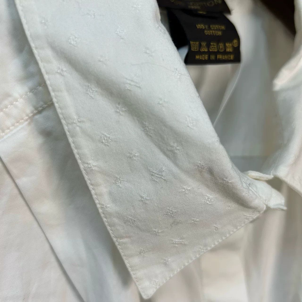 Louis Vuitton Louis Vuitton Monogram Cotton Button Up Shirt Size 40 Size M / US 6-8 / IT 42-44 - 5 Thumbnail