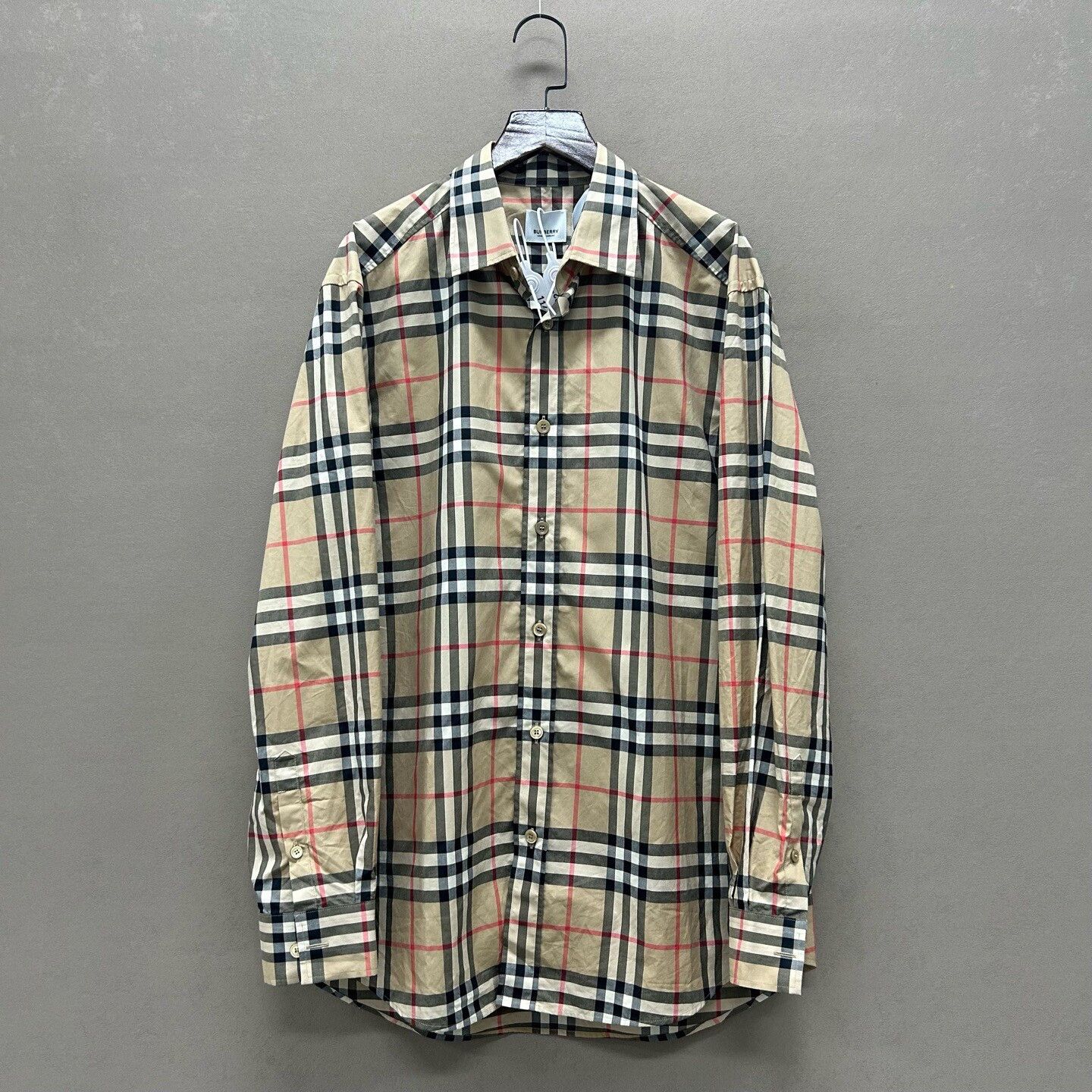 Burberry Burberry Classic Check Button Up Shirt Size M Size US M / EU 48-50 / 2 - 2 Thumbnail